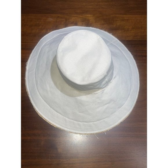 Everything But Water Lola Hat - Elegant Cream Wide-Brim Hat. Brand new! - Picture 4 of 13